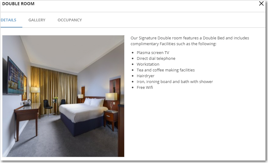 How to add Bullet Points to room type descriptions